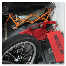 メンテナンスシート、バイクスタンド、用具移動用折り畳みキャリー